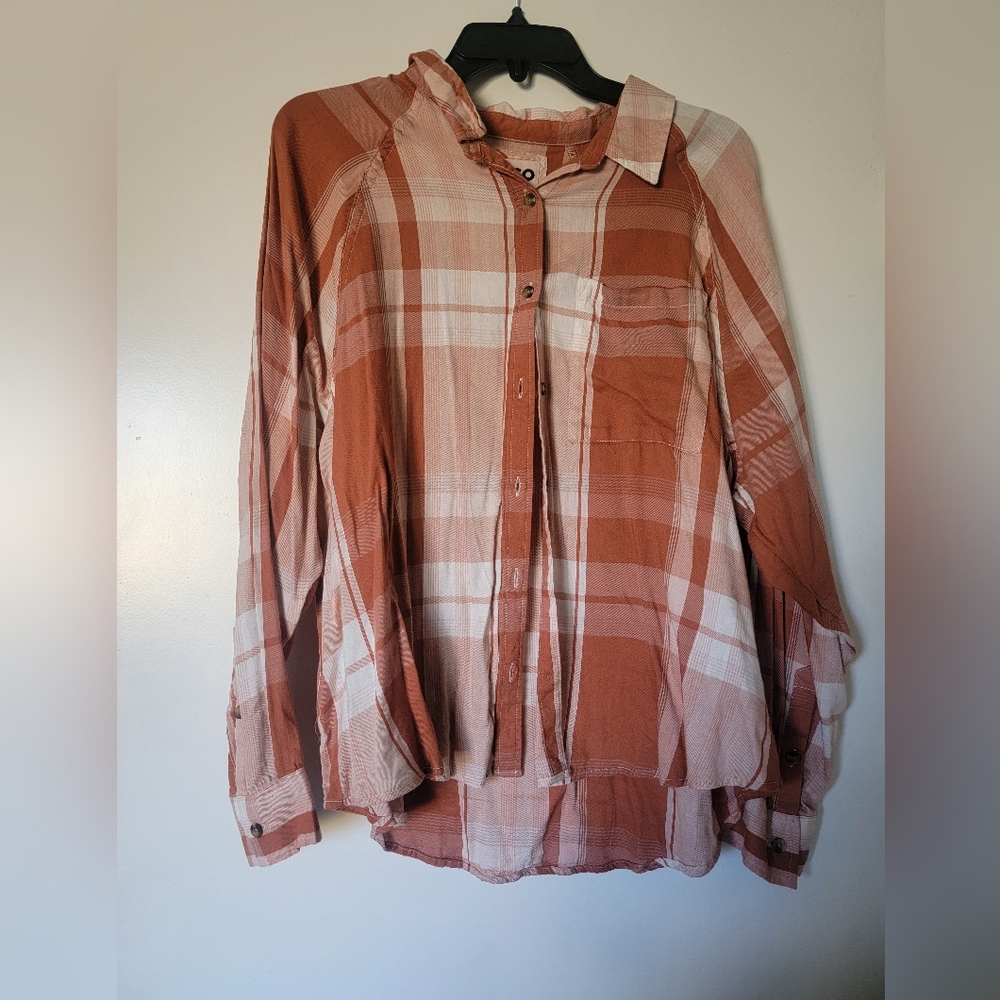 Plaid Blouse